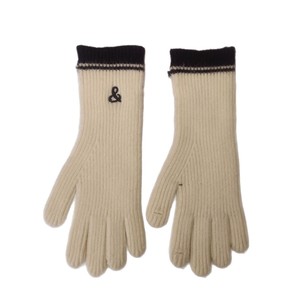 Guanti antivento caldi lavorati a maglia con maglia in cotone lavorato a maglia con macchina per maglieria in <span class=keywords><strong>Aite</strong></span> ricamata - Product Image 3