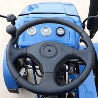 Tracteur agricole compact de 15 CV, fabrication professionnelle chinoise, mini-tracteur pour l'agriculture, petit tracteur agricole