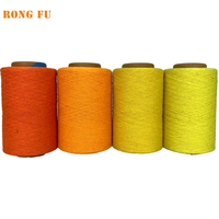 Fabrication de fil de coton recyclable en Polyester de couleur personnalisée pour gants à tricoter