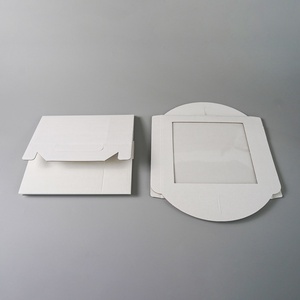 Handle-Equipped Cake Paper <b>Box</b> <b>White</b> Customizable Handle Sturdy Paper <b>Box</b> - Product Image 6