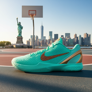 รองเท้าบาสเก็ตบอล ZK 6 Protro Jalen Brunson รุ่น Statue of Liberty สำหรับผู้ชาย ฤดูร้อน หน้าผ้าตาข่าย พื้นรองเท้า EVA พื้นรองเท้าด้านนอกทำจากยาง - Product Image 2