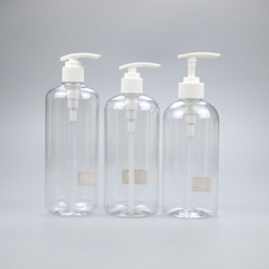 Chai Bơm Dầu Gội Trong Suốt Bằng Nhựa PET Rỗng Tùy Chỉnh Với <span class=keywords><strong>300Ml</strong></span> 500Ml 750Ml Cho Sữa Tắm - Product Image 2
