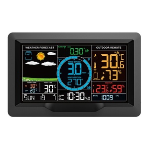 Station météo multifonctionnelle sans fil-Surveillance <span class=keywords><strong>en</strong></span> <span class=keywords><strong>temps</strong></span> <span class=keywords><strong>réel</strong></span> de la vitesse du vent, des <span class=keywords><strong>précipitations</strong></span>, de l'humidité et de la température avec chargement USB - Product Image 5