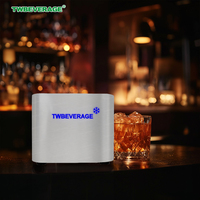Refroidisseur de verres instantané en acier inoxydable intégré, stabilisateur de CO2, pour bars, pubs, restaurants et services de traiteur