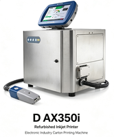 Imprimante jet d'encre reconditionnée D AX350i pour l'impression industrielle, l'industrie électronique, la machine d'impression de cartons