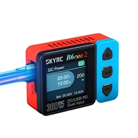 Chargeur intelligent multifonction SKYRC B6neo 2, chargeur intelligent DC 300W PD 126W pour batteries LiPo/LiFe/Lilon/LiHV/NiMH/NiCd/Pb