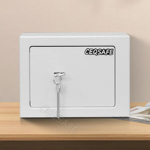 CEQSAFE中国工場製 家庭用電子暗証番号小型金庫 ミニセーフ キーロック付き機構 - Product Image 2