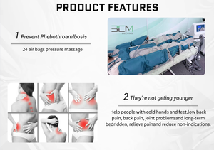 Máquina <span class=keywords><strong>de</strong></span> Presoterapia <span class=keywords><strong>de</strong></span> Ondas <span class=keywords><strong>de</strong></span> Aire para Alivio del <span class=keywords><strong>Dolor</strong></span>, Relajación Muscular, Reducción <span class=keywords><strong>de</strong></span> Grasa, Drenaje Linfático, Traje <span class=keywords><strong>de</strong></span> Masaje con Botas - Product Image 3