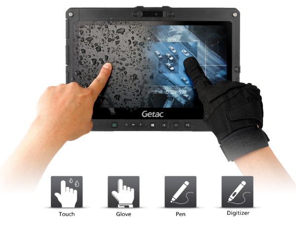 GETAC K120 Three Proof/reinforced Tablet with High-definition and High Brightness Screen Suitable for Indoor and Outdoor Use