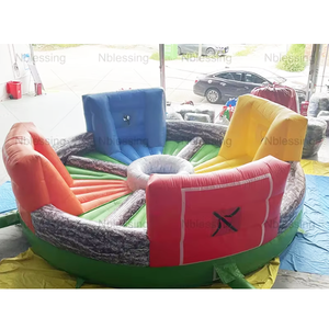 Commercial Interactive Sports <b>Games</b> High Quality Hippo Chow Down Hungry Sporty <b>Inflatable</b> Bungee <b>Game</b> SP8 <b>Inflatable</b> Hungry - Product Image 1