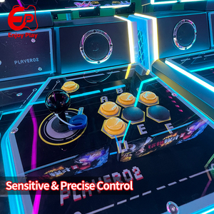 Máquina Arcade Retro de Metal de 32 Pulgadas, Máquina de Videojuegos de Lucha Vertical, Compatible con <span class=keywords><strong>Pandora</strong></span> Box, Joysticks Profesionales, Inglés - Product Image 4