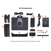 Maxspect E8-230 Ethereal Infinite 230W, éclairage LED pour aquarium de récif à spectre complet, contrôle par application WiFi, pour les réservoirs de coraux marins SPS LPS