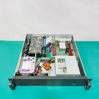 Boîtier de serveur Mini-ITX 2U Châssis de contrôle industriel monté en rack horizontal pleine hauteur 450 profond 450 horizontal pleine hauteur
