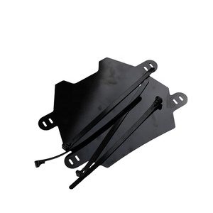 LINGQI RACING - Placa de Matrícula Delantera para Bicicleta Eléctrica, Parabrisas Delantero para Motocicleta Todoterreno, Placa de Matrícula Delantera Negra para Surron Light Bee - Product Image 2