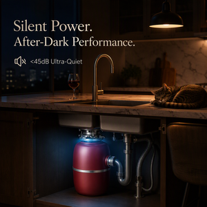 Dissipatore di Rifiuti Alimentari a 4 Fasi di Macinazione 1HP BLDC Silenzioso per <span class=keywords><strong>Cucina</strong></span> Domestica, per Ossa e Verdure - Product Image 2