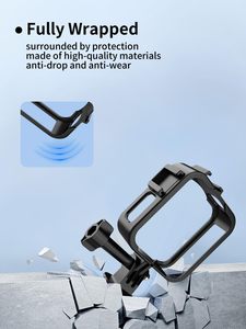 Kit de Protección YEAH para <span class=keywords><strong>Gopro</strong></span> Max2, Carcasa con Soporte Cold Shoe, Adaptador, Tornillo Largo para <span class=keywords><strong>Cámara</strong></span> <span class=keywords><strong>Deportiva</strong></span> Go Pro <span class=keywords><strong>Max</strong></span> 2 - Product Image 2