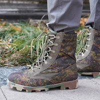 BAEWOON TB43 Bottes tactiques montantes pour homme, bottes de randonnée, bottes de désert, bottes de camouflage jungle, bottes de travail et d'entraînement tendance