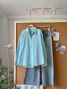 Camisa Holgada de Lino para Mujer, Manga Larga, Estilo Casual, Primavera-Verano, Modelo A637, con Elegante Bordado Floral y Cuello Camisero - Product Image 3