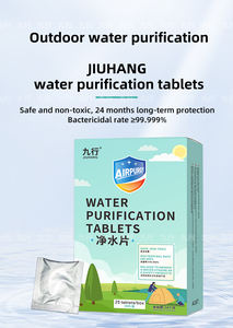 Zuiveringstabletten (25 Tabletten Per Doos), 99.9% Sterilisatiesnelheid, Schone Buitenwaterkwaliteit, Drinkwater - Product Image 2