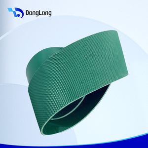 Anti-skid boyuna oluk elmas dalga çim paket sanayi için küçük Pvc konveyör bant - Product Image 4