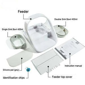 Mangeoire automatique pour animaux de compagnie Microchip Pets Feeder Convient aux deux aliments secs humides sans Eoutletdeals Value Bundle Bowls Dog - Product Image 3