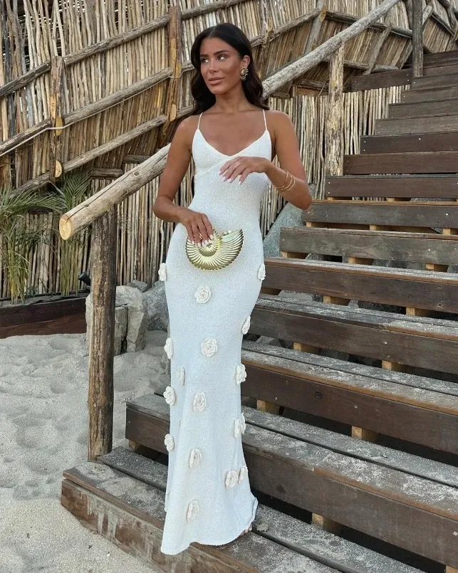 Cute Long Beach Dresses - 2025 Long Sleeve Maxi Style