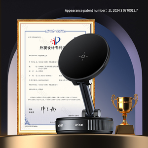 강력 흡착식 마운트 범용 360도 회전 아연 합금 다기능 휴대용 차량용 휴대폰 거치대 - Product Image 6