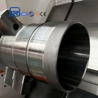 Mesin Bubut CNC Turret TCK63M Harga Pabrik, Mesin Bubut dan Frais Tugas Berat, Mesin Bubut Slant Bed untuk Pemrosesan Logam, Mesin Bubut Otomatis