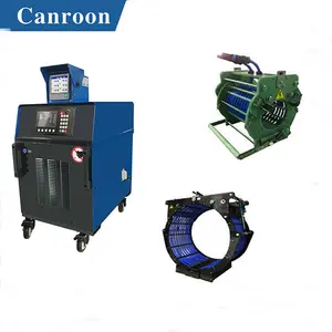 100% duty cycle air cooling IGBT induction oil gas pipe heat treatment machine price