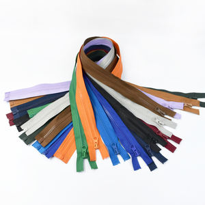 Deepeel AP177 5 # accessoires de couture fermeture éclair à extrémité ouverte pour la couture veste manteau tailleur vêtements sacs fermeture éclair <span class=keywords><strong>Kit</strong></span> de réparation fermetures éclair résine - Product Image 2