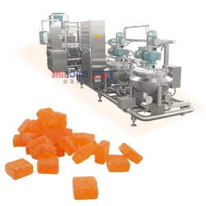 Machine automatique de fabrication de bonbons gommeux au meilleur prix ligne de traitement de bonbons gommeux à la saveur de pomme