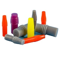 Prise en Silicone résistant aux hautes températures anodisé grenaillage électrophorèse de galvanoplastie pour la cuisson de la peinture de masquage fin