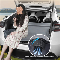 Matelas de voiture portable en tissu Oxford non gonflable pour Tesla Model 3/Y, utilisation pour le camping sur les sièges arrière