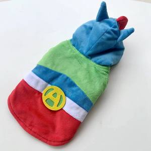 Fantasia de Transformação de Super-Herói com Ovo Salgado para Cães Teddy Bichon, Casaco de Algodão para Corgi e Golden Retriever, Grande, Outono/Inverno - Product Image 3