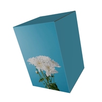 Boîte d'emballage en carton ondulé mat de style dossier pour parfum, huile essentielle, crème pour le visage, soins de la peau, crème pour les yeux, et gaufrage pour cils