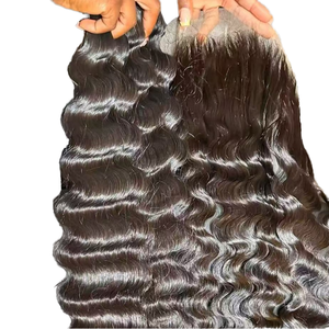 Perruque vietnamienne sans colle pour dentelle frontale prête à porter pour Pixie Curly avec extrémités de cheveux bruts indiens birmans à double tirage - Product Image 3