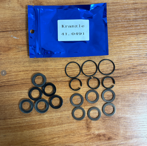 Kit de Reparación de Retenes TRS de Alta Calidad, 18mm, <span class=keywords><strong>Kranzle</strong></span>, 410491, NBR FKM Marrón, Resistente a Alta Presión - Product Image 6