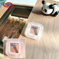 Interrupteur tactile intelligent avec panneau en verre trempé, sérigraphié, perforé circulaire, ultra-blanc, pour couvercle d'interrupteur