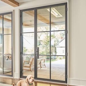 Thermal Break Steel Glass Doors - Slim & Double Tempered for Panoramic Villa Views - Product Image 3