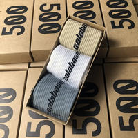 Chaussettes de sport en coton pour hommes OEM avec logo personnalisé sur le dessous, séchage rapide, respirantes, haute qualité, vente en gros depuis l'usine chinoise