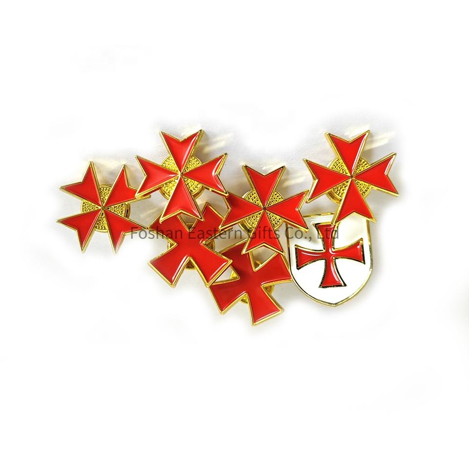 Regalia Pin Masonic Regalia Factory Cross Pin Badges Custom Made Personalized ...