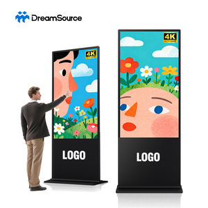 Affichage numérique sur pied HD pour intérieur, écran tactile IR, moniteur publicitaire Android, totem interactif mural pour centre commercial - Product Image 1