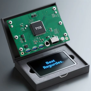 T113 Nhúng Core Board Cortex-A7 Dual-Core Bộ Vi Xử Lý Ddr3 128MB Bộ Nhớ Cache Cho Cvbs Máy Ảnh Ứng Dụng Trong Xe Hệ Thống Giải Trí - Product Image 1