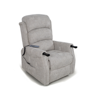 Fauteuil inclinable moderne en microfibre à une place avec pieds en bois, dossier rembourré, design écologique et fonction convertible en canapé-lit