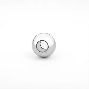 4mm 5mm 6mm 8mm 9mm 10mm Drilled Stainless Steel Ball With Hole Steel Bead