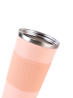 Nieuwe design oplaadbare USB type C draagbare staafmixer mini fruit smoothie juicer roestvrijstalen vacuümfles auto buiten