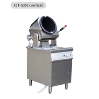 Mesin penggorengan otomatis komersial restoran Robot otomatis mesin masak tumis otomatis mesin penggorengan