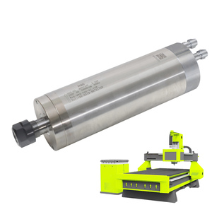 Moteur de broche pour machine-outil HQD 2.2KW 80mm 24000 tr/min à refroidissement par eau pour le travail du bois avec roulement GDZ-23 HQD 2.2KW 80mm 24000r - Product Image 5