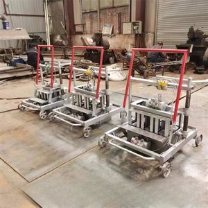 Halbautomat ische kleine Diesel-Zement ziegel maschine 220V Kommerzielle unverbrannte Ziegelmotor-Kern komponente - Product Image 6