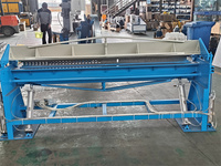 Machine de pliage pneumatique automatique 3200 mm pour tôles, idéale pour la fabrication de conduits
